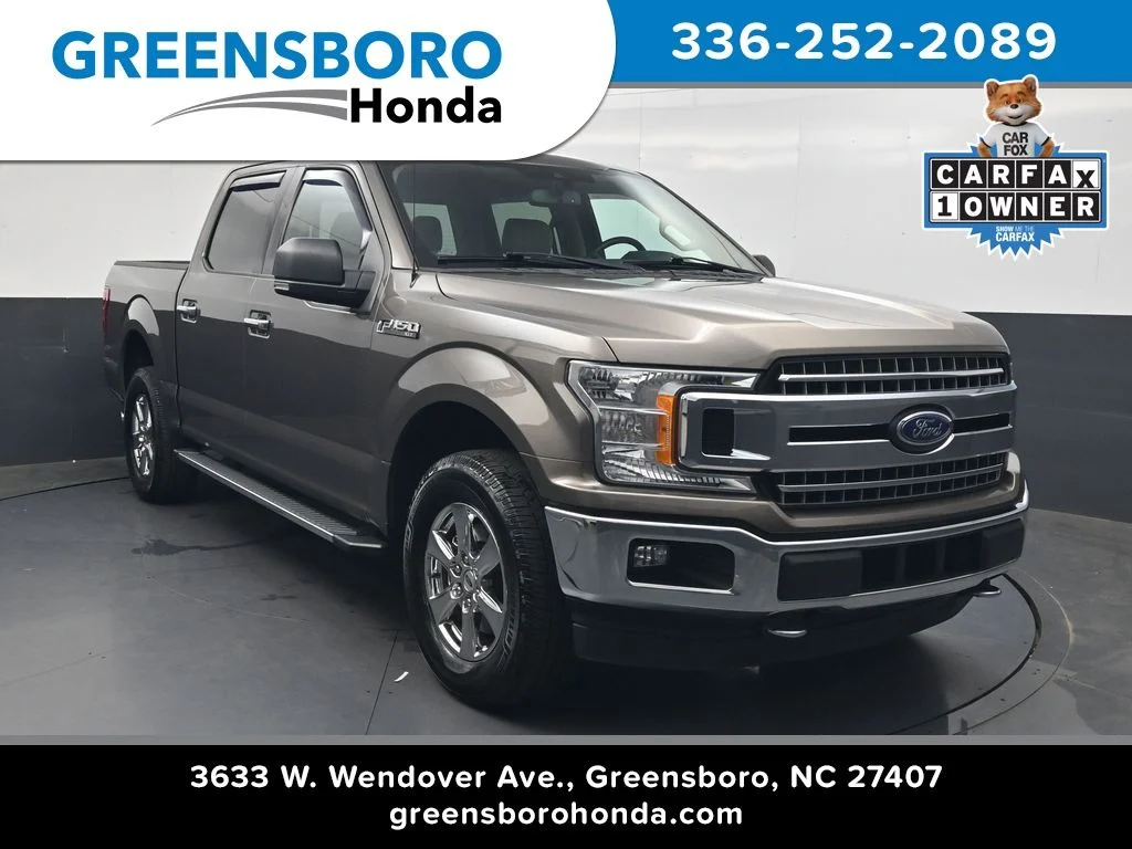 Used 2020 Stone Gray Metallic Ford XLT image 1