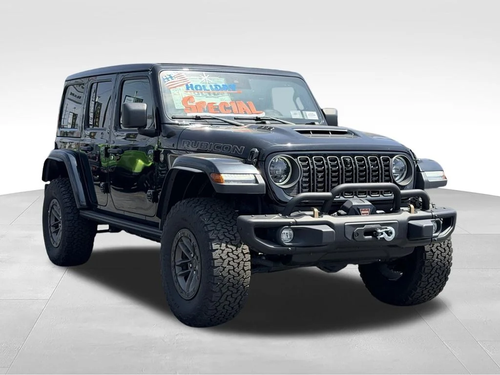 New 2024 Black Clear-Coat Exterior Paint Jeep Rubicon 392 image 4