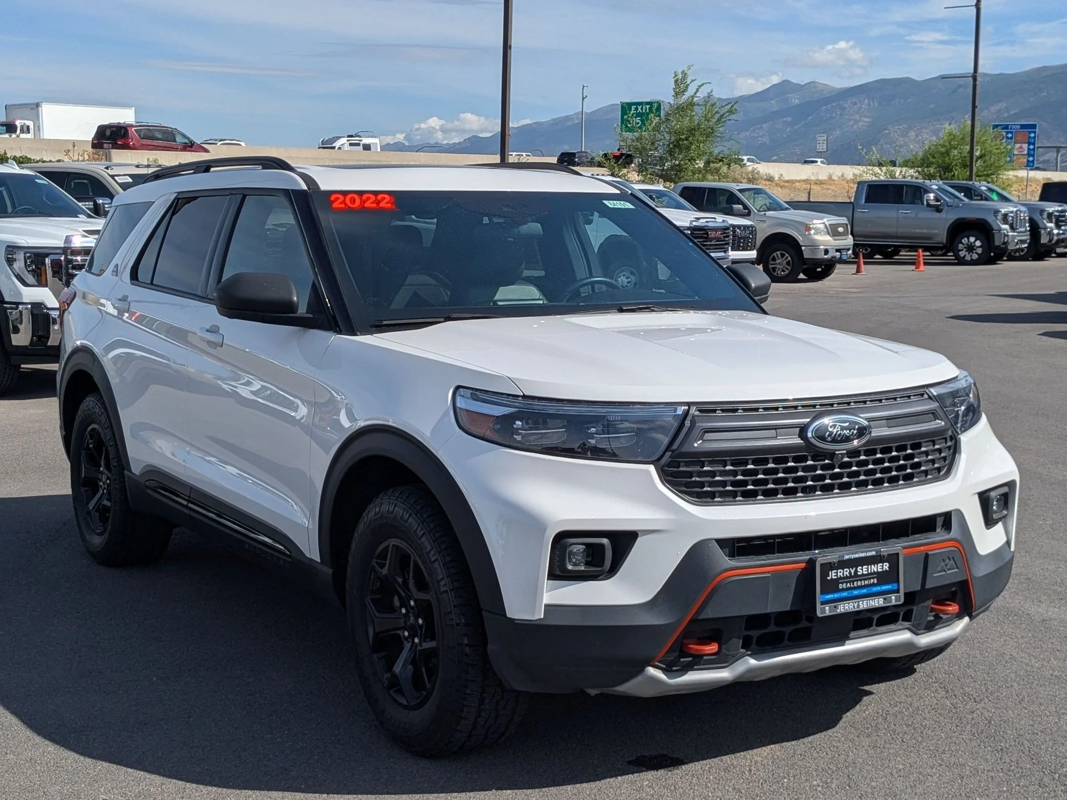 Used 2022 White Metallic Ford Timberline image 7