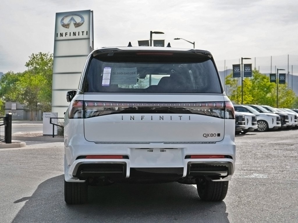 Used 2026 Radiant White/Black Obsidian INFINITI AUTOGRAPH image 10