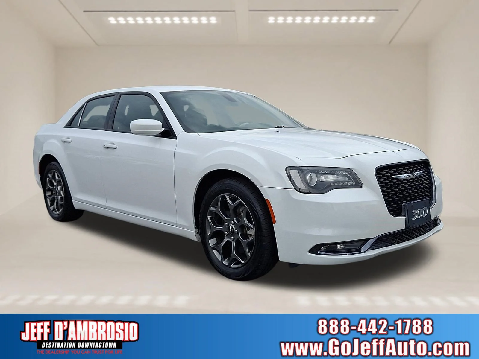 Used 2015 Bright White Clearcoat Chrysler 300S image 1