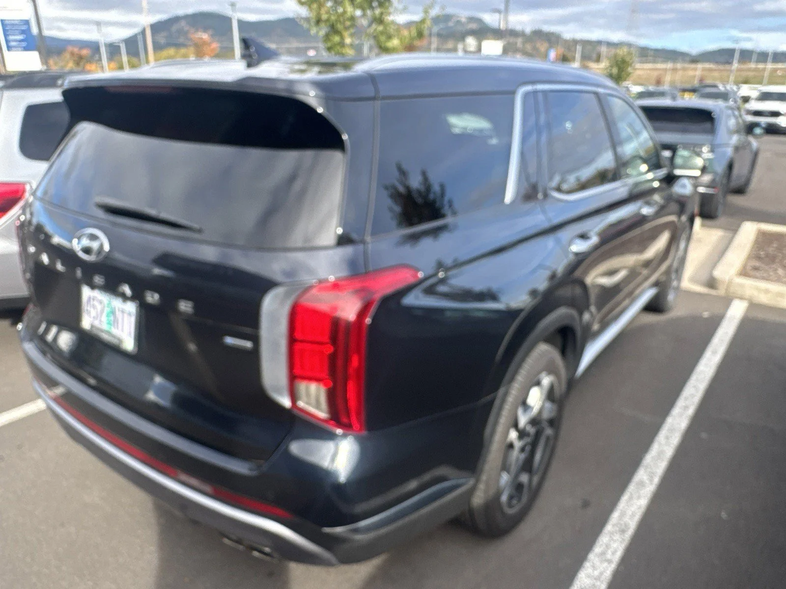 Used 2023 Blue Hyundai Limited image 9