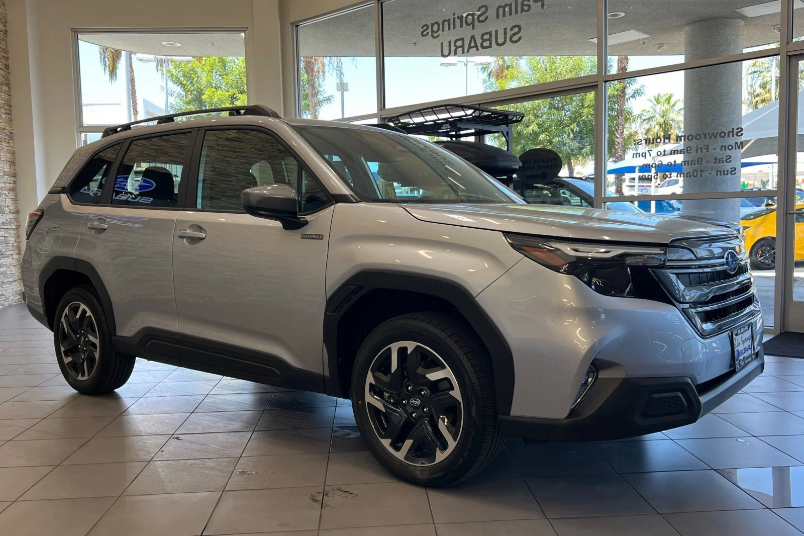 New 2026 Silver Subaru Premium Hybrid image 7