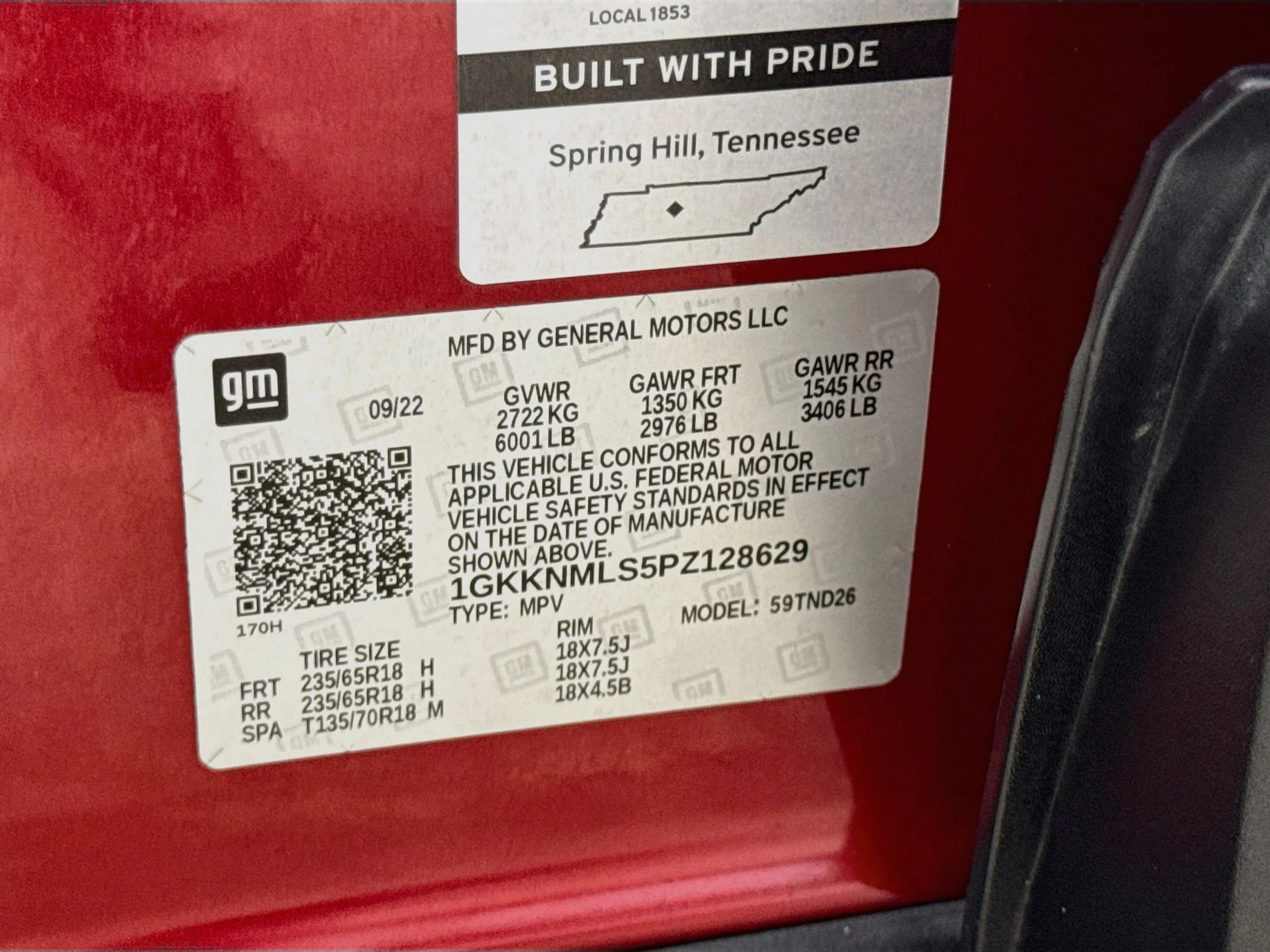 Used 2023 Volcanic Red Tintcoat GMC SLT image 37