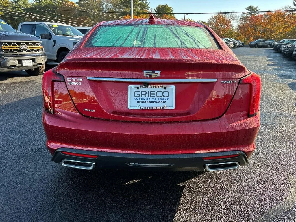 Used 2025 Radiant Red Cadillac Premium Luxury image 4