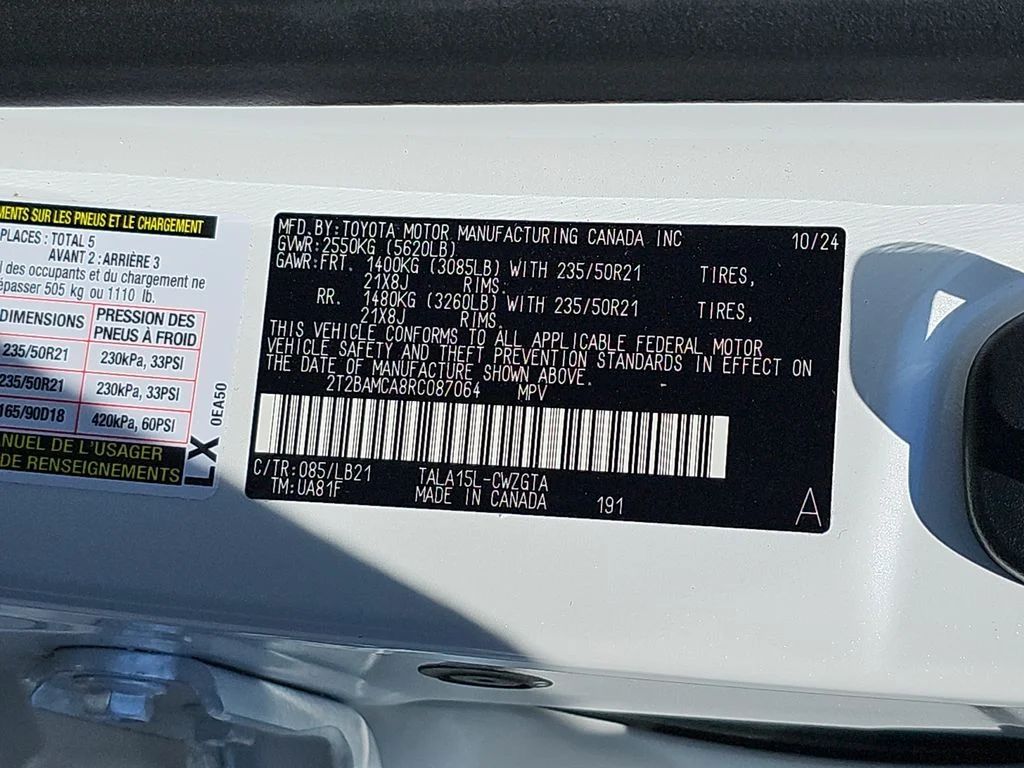 Certified Used 2024 EMINENT WHITE PEARL Lexus 350 Premium Plus image 39