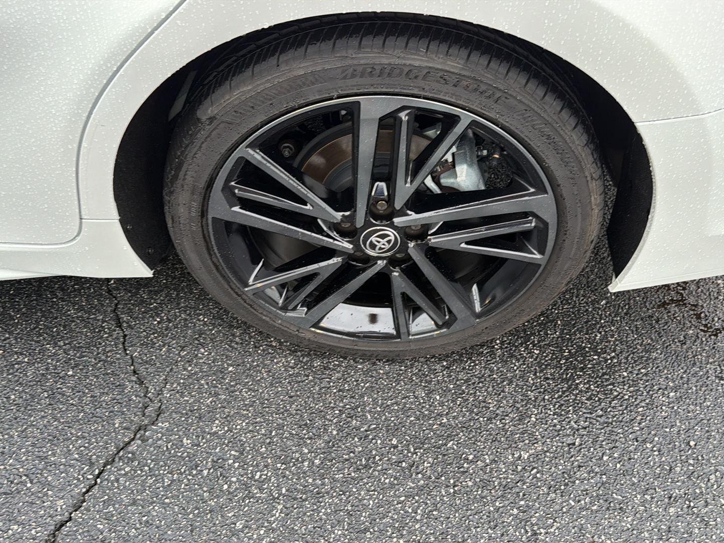 Used 2025 Midnight Black Metallic Toyota XSE image 37