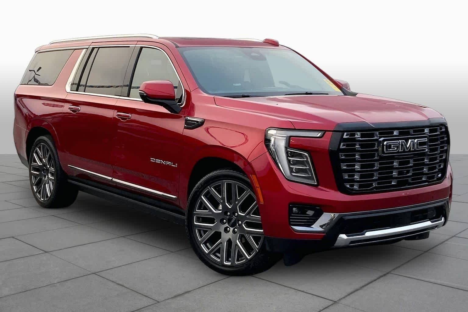 Used 2026 Volcanic Red Tintcoat GMC Denali Ultimate image 3