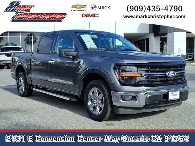Used 2025 Carbonized Gray Ford XLT image 1