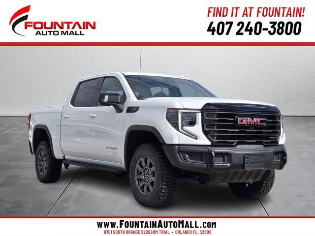New 2026 Summit White GMC AT4X image 1