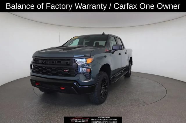Used 2026 Gray Chevrolet Custom Trail Boss image 1