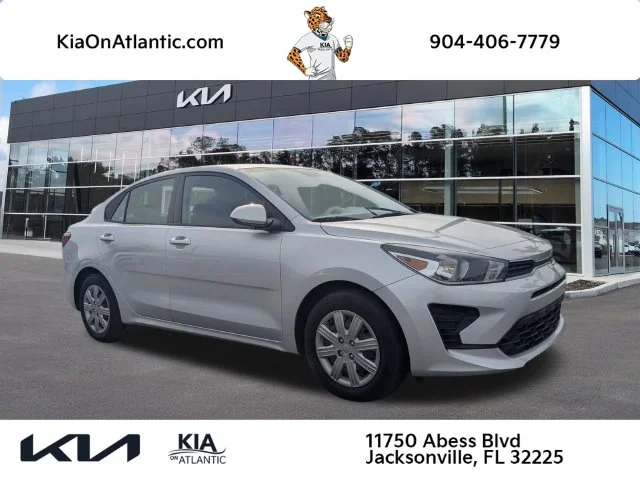 Certified Used 2023 Silver Kia LX image 1