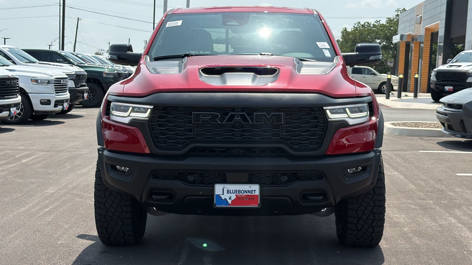 New 2026 Molten Red Pearl-Coat Exterior Paint RAM RHO image 2