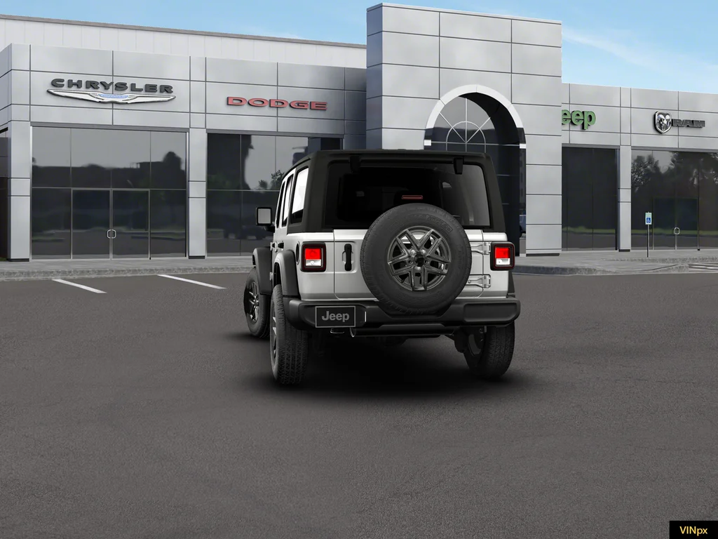 New 2026 Bright White Clear-Coat Exterior Paint Jeep Sport image 11