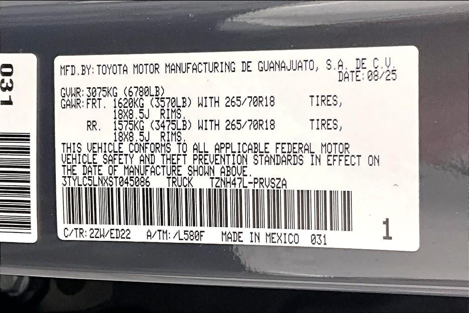 Used 2025 Underground w/Black Roof Toyota TRD Pro Hybrid image 35