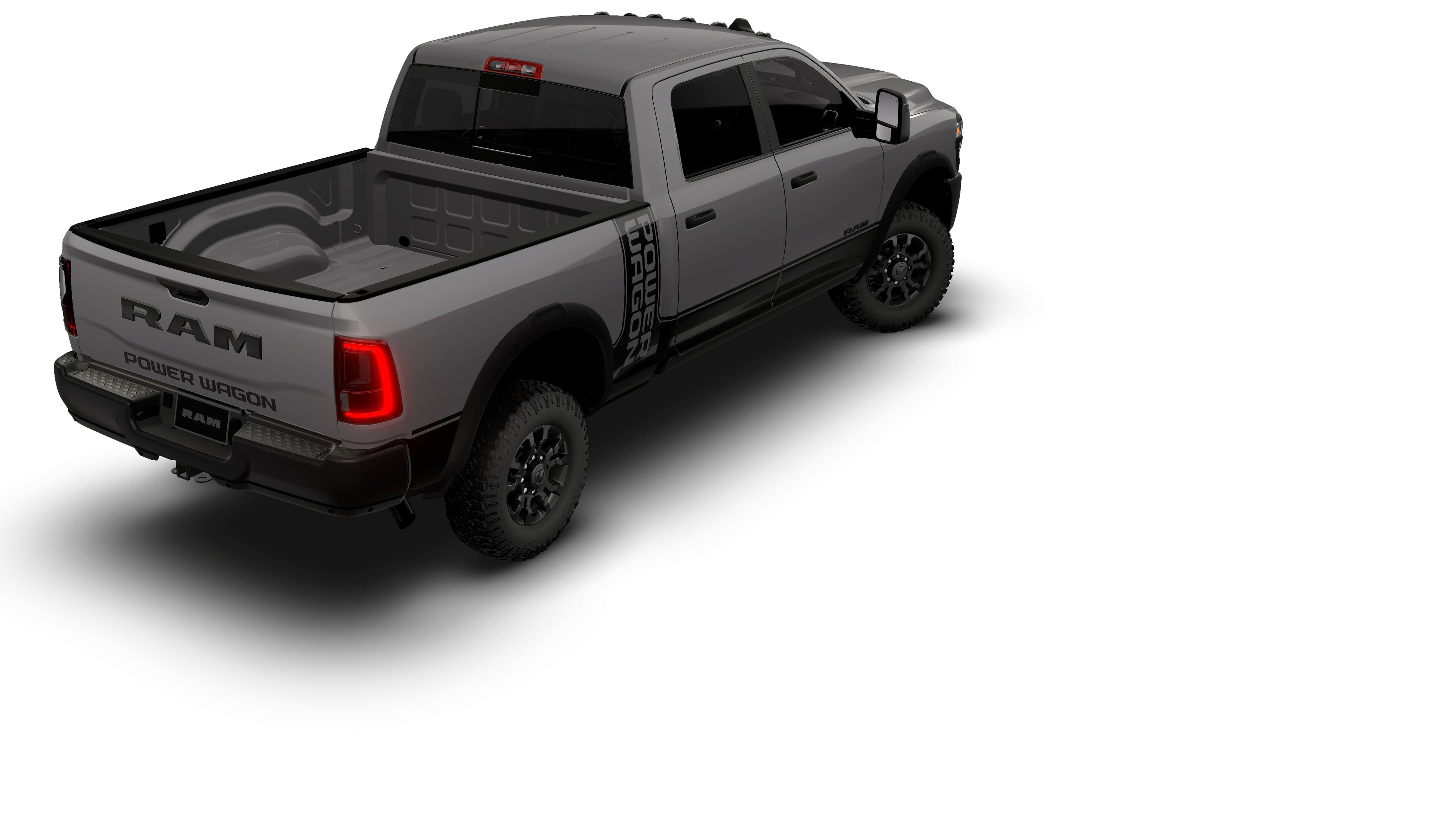 New 2026 Ceramic Gray Clear-Coat Exterior Paint RAM Power Wagon image 2