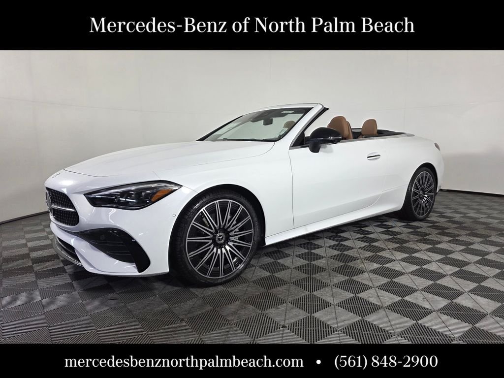 New 2027 MANUFAKTUR Moonlight White Metallic Mercedes-Benz CLE 300 image 1