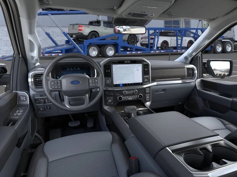 New 2026 Star White Metallic Tri-Coat Ford Lariat® image 9