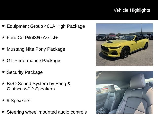 2025 Ford Mustang GT Premium Convertible - Photo 8