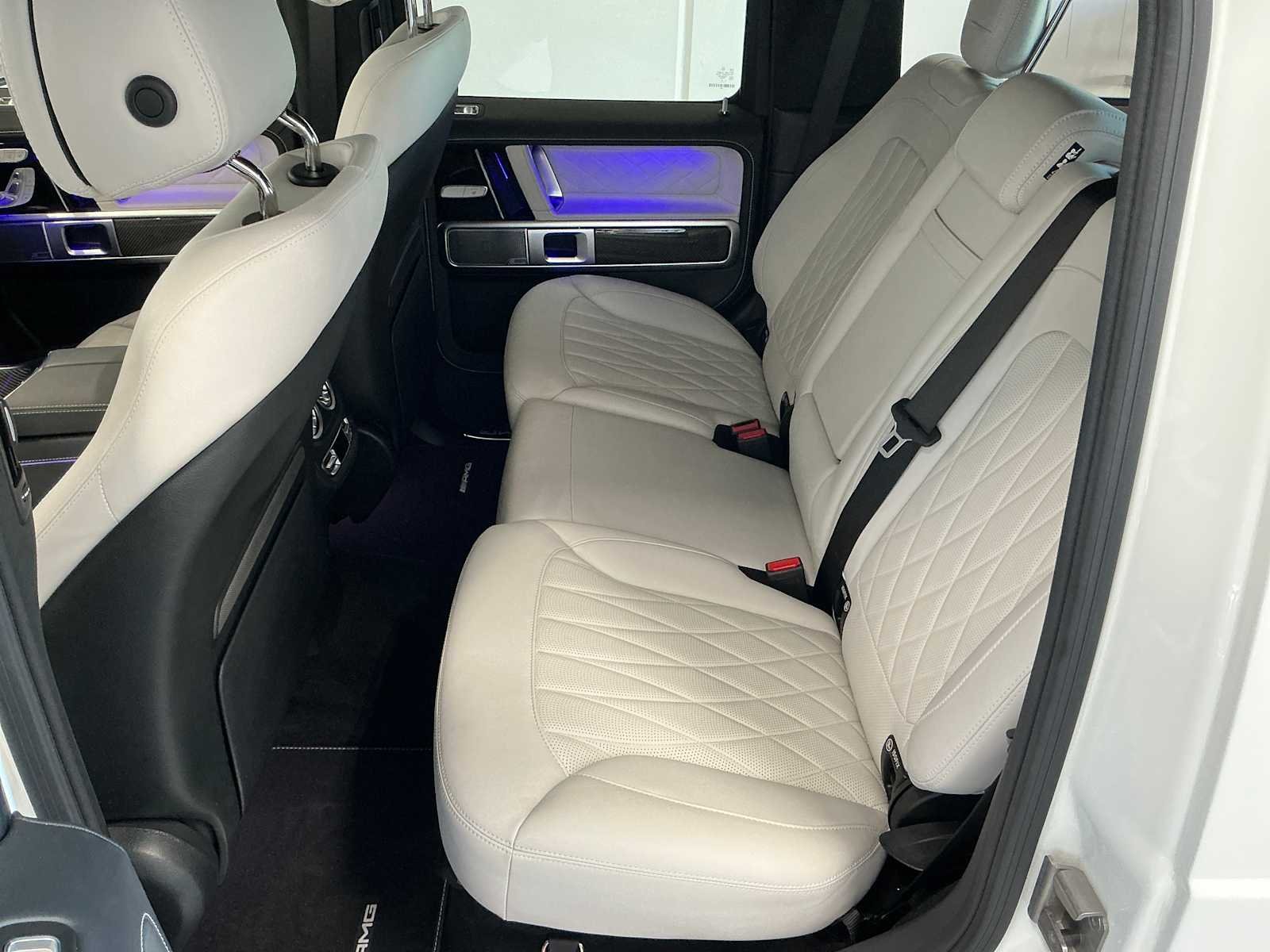 Certified Used 2025 MANUFAKTUR Moonlight White Metallic Mercedes-Benz AMG® G 63 image 24