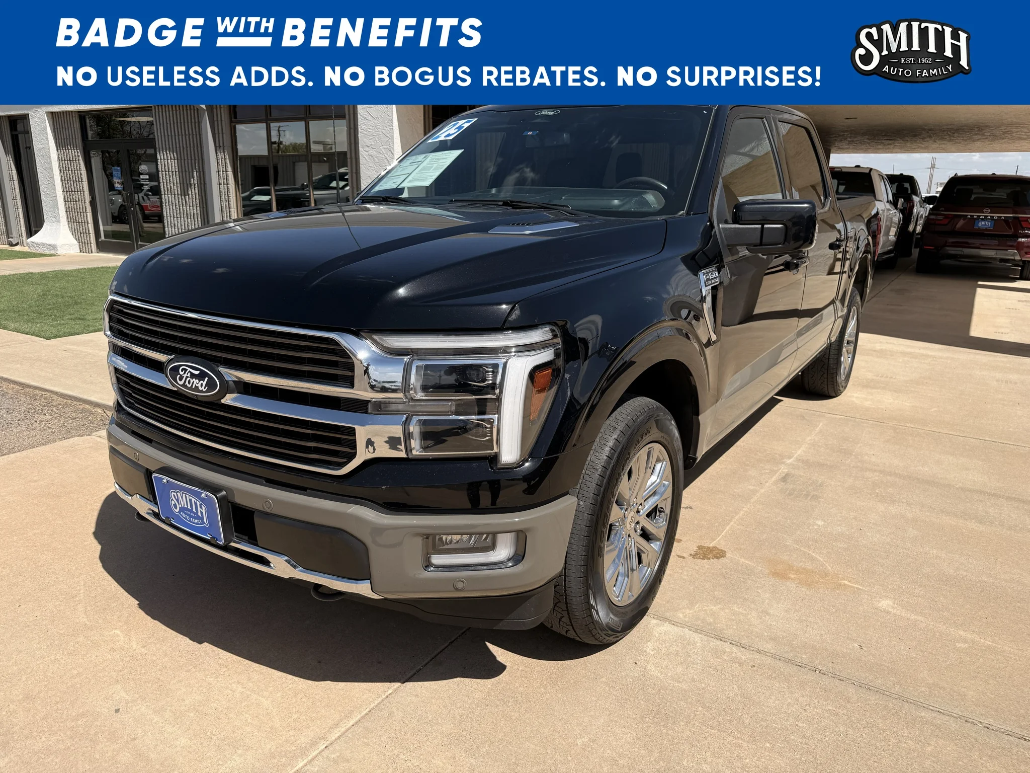 Certified Used 2025 Agate Black Metallic Ford King Ranch image 8