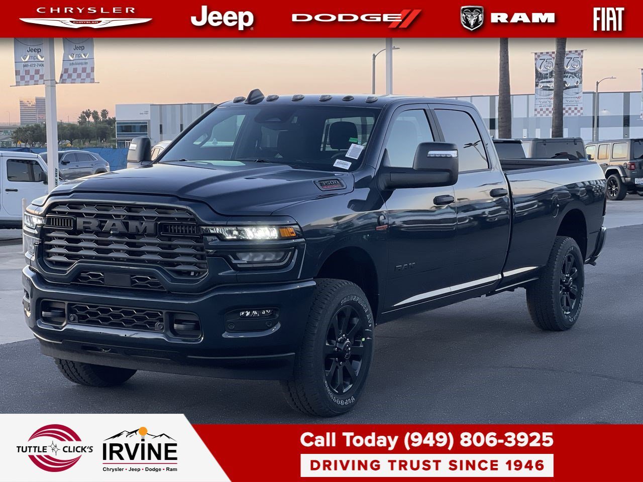 New 2026 Forged Blue Metallic RAM Big Horn image 3