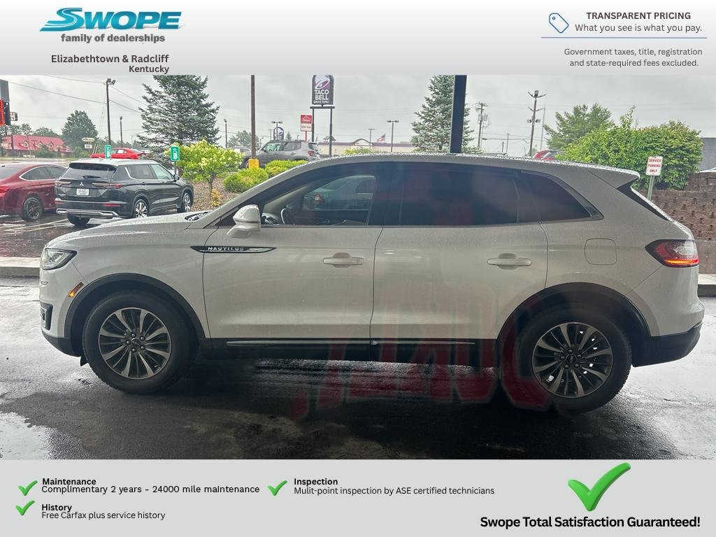 Used 2019 White Platinum Metallic Tri-Coat Lincoln Select image 3