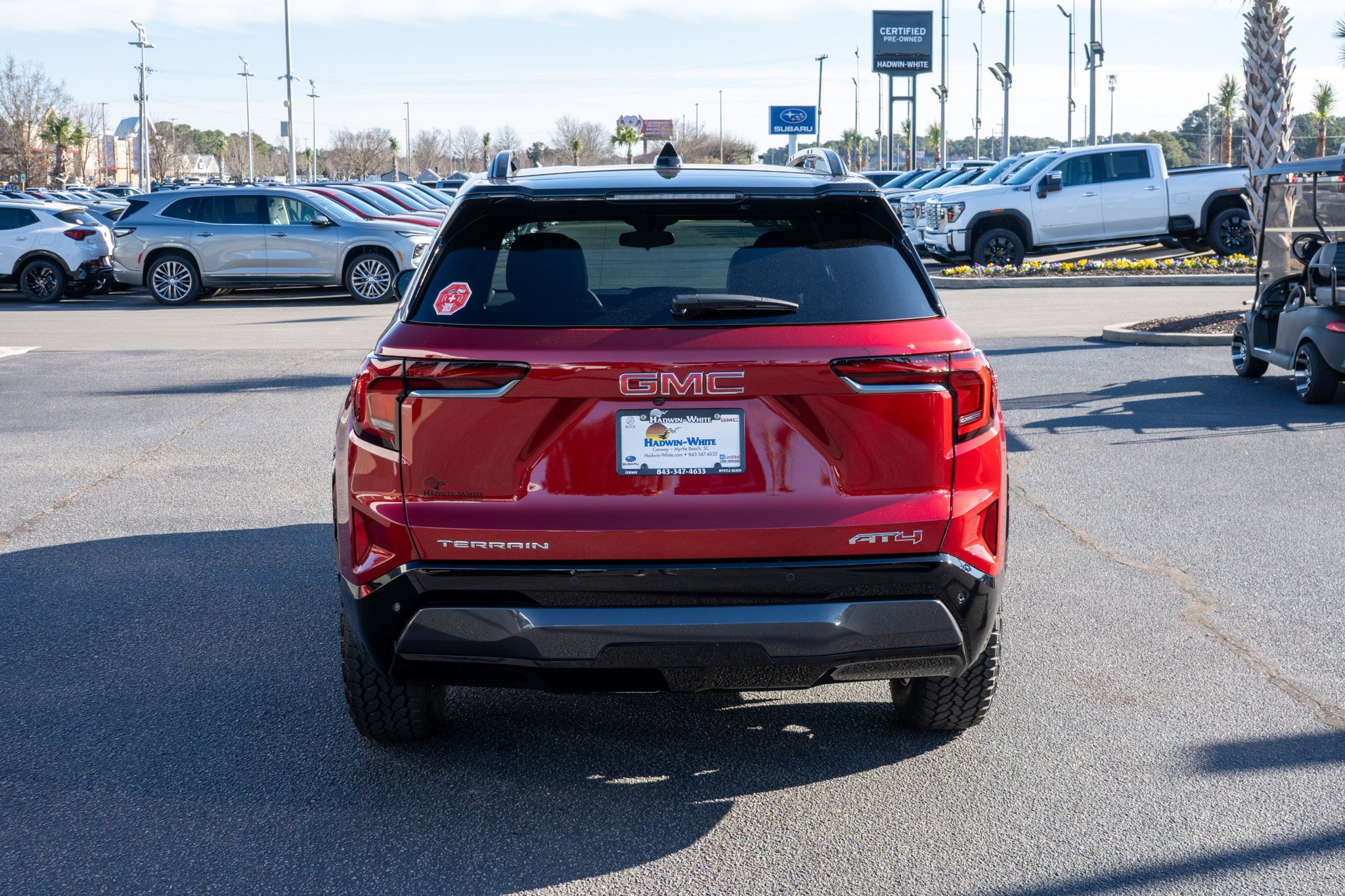 New 2026 Volcanic Red Tintcoat GMC AT4 image 4