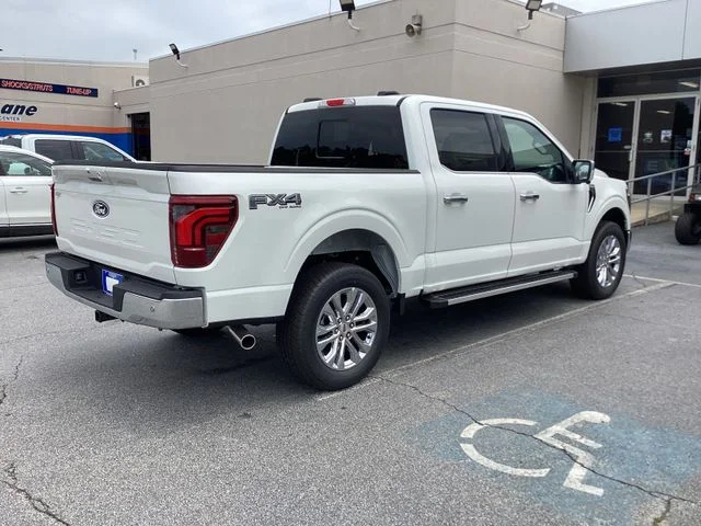 New 2026 Star White Metallic Tri-Coat Ford Lariat® image 3