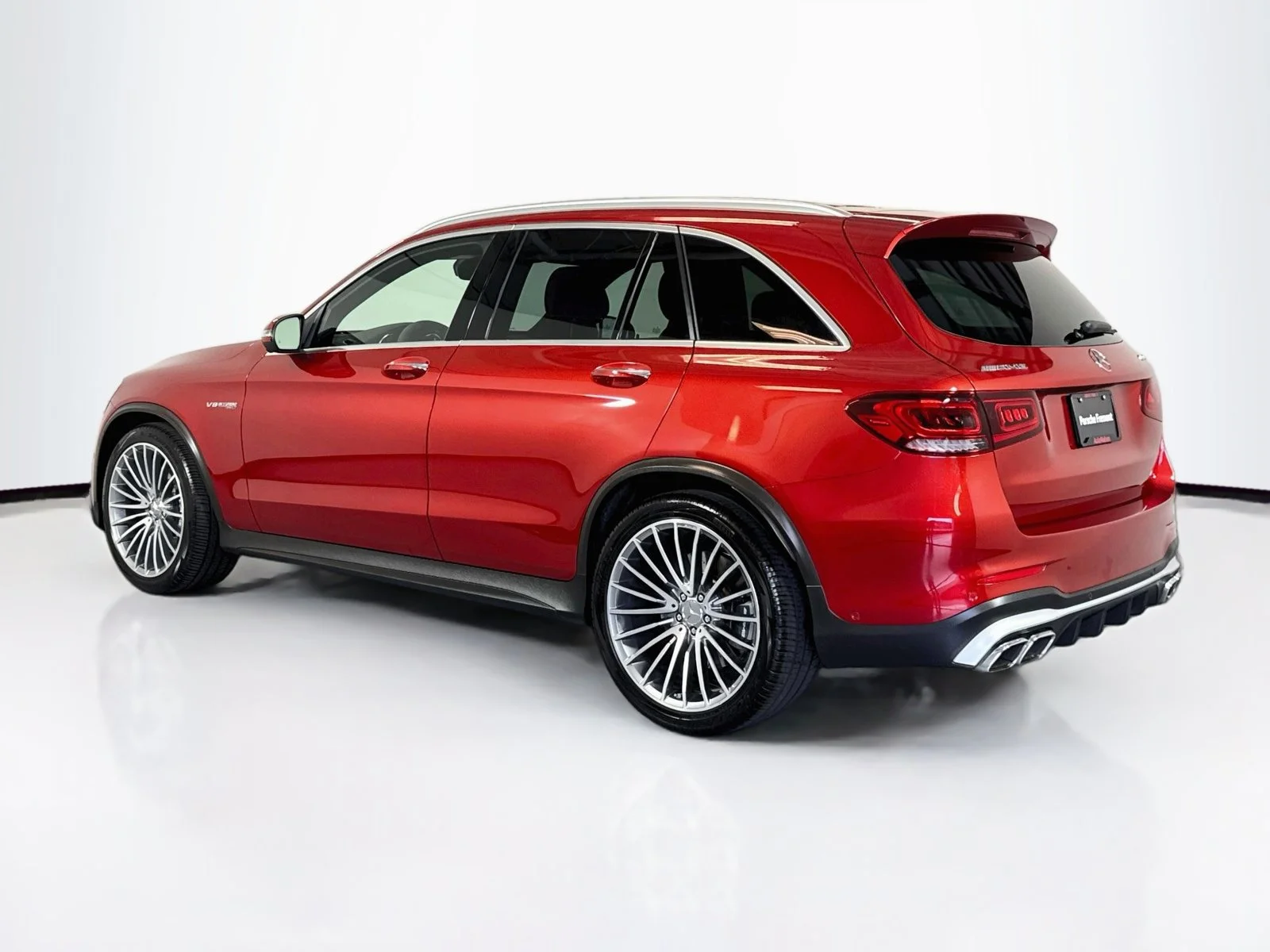 Used 2020 Designo Cardinal Red Metallic Mercedes-Benz AMG® GLC 63 image 3