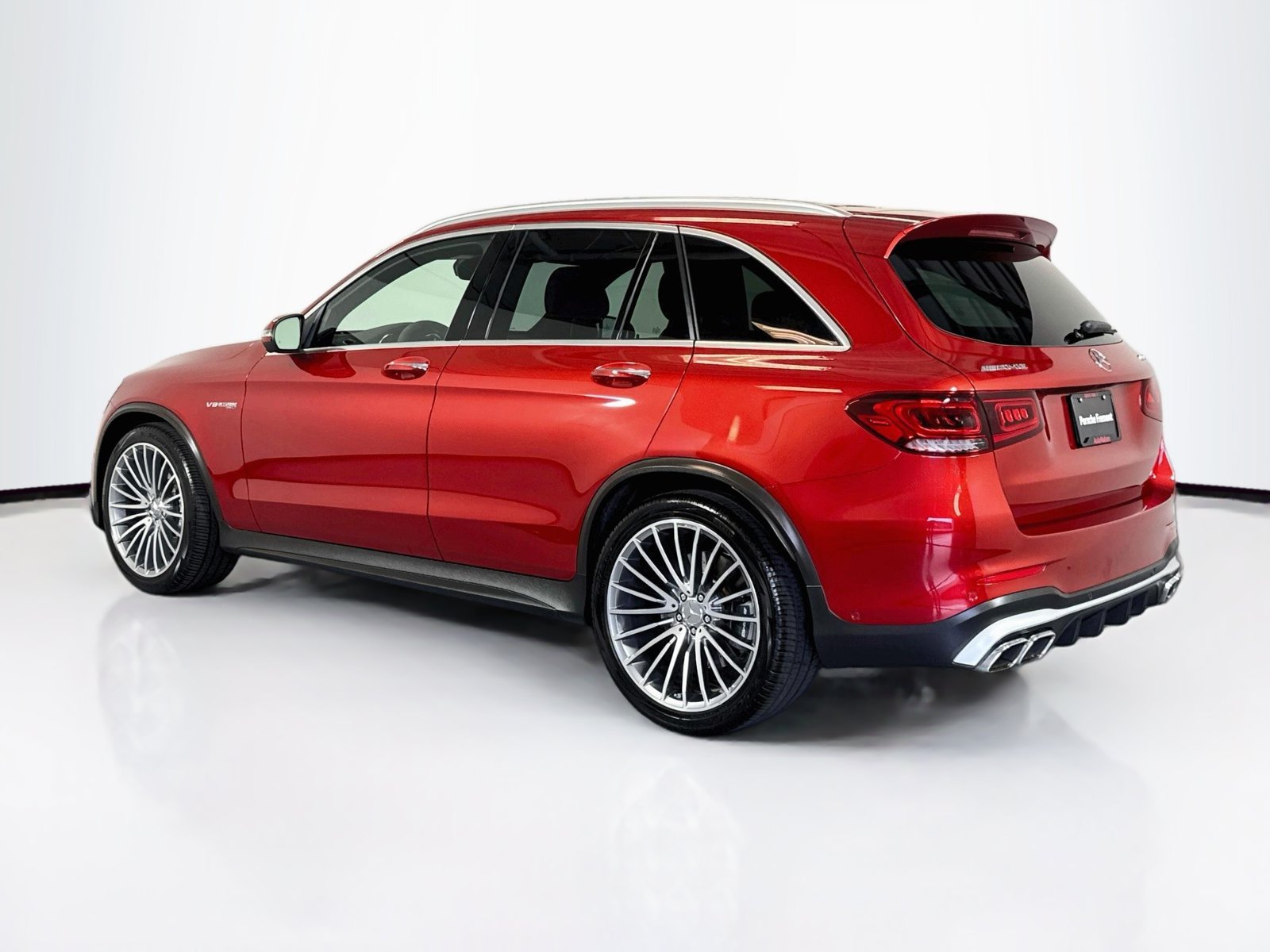 Used 2020 Designo Cardinal Red Metallic Mercedes-Benz AMG® GLC 63 image 3