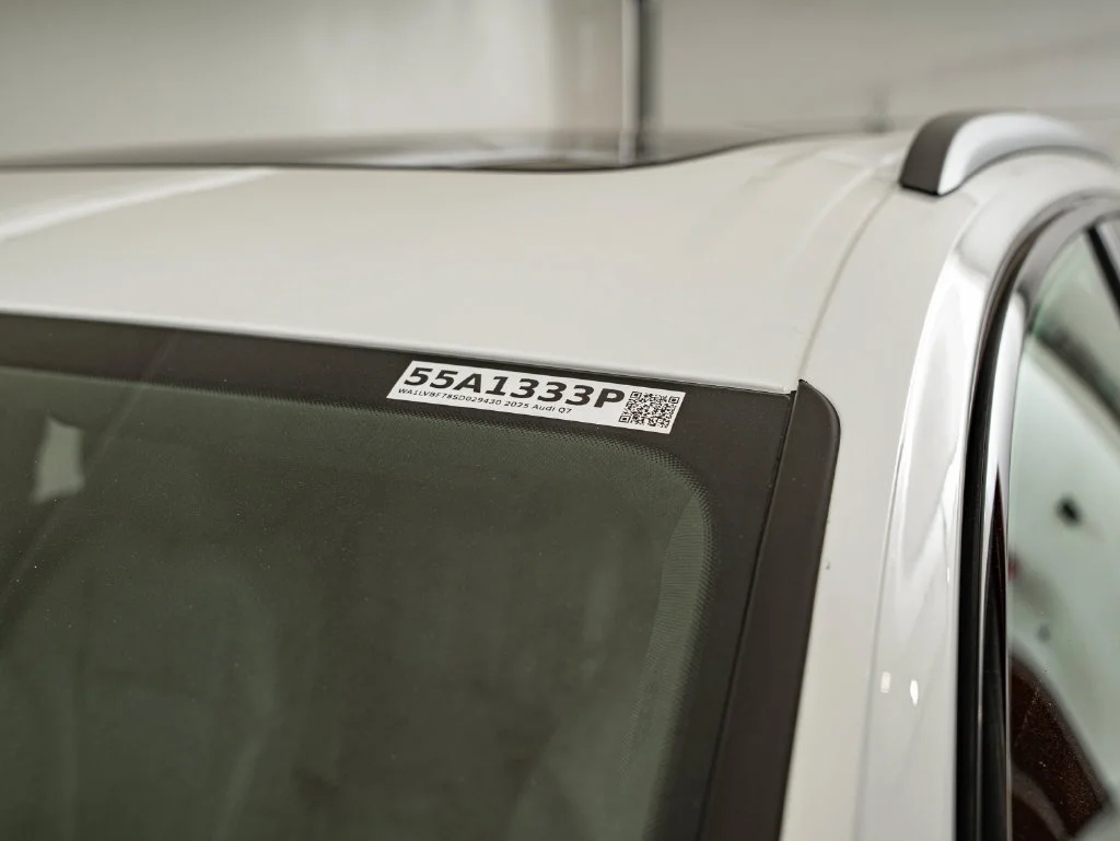 Used 2025 Glacier White Metallic Audi 55 Premium Plus image 9