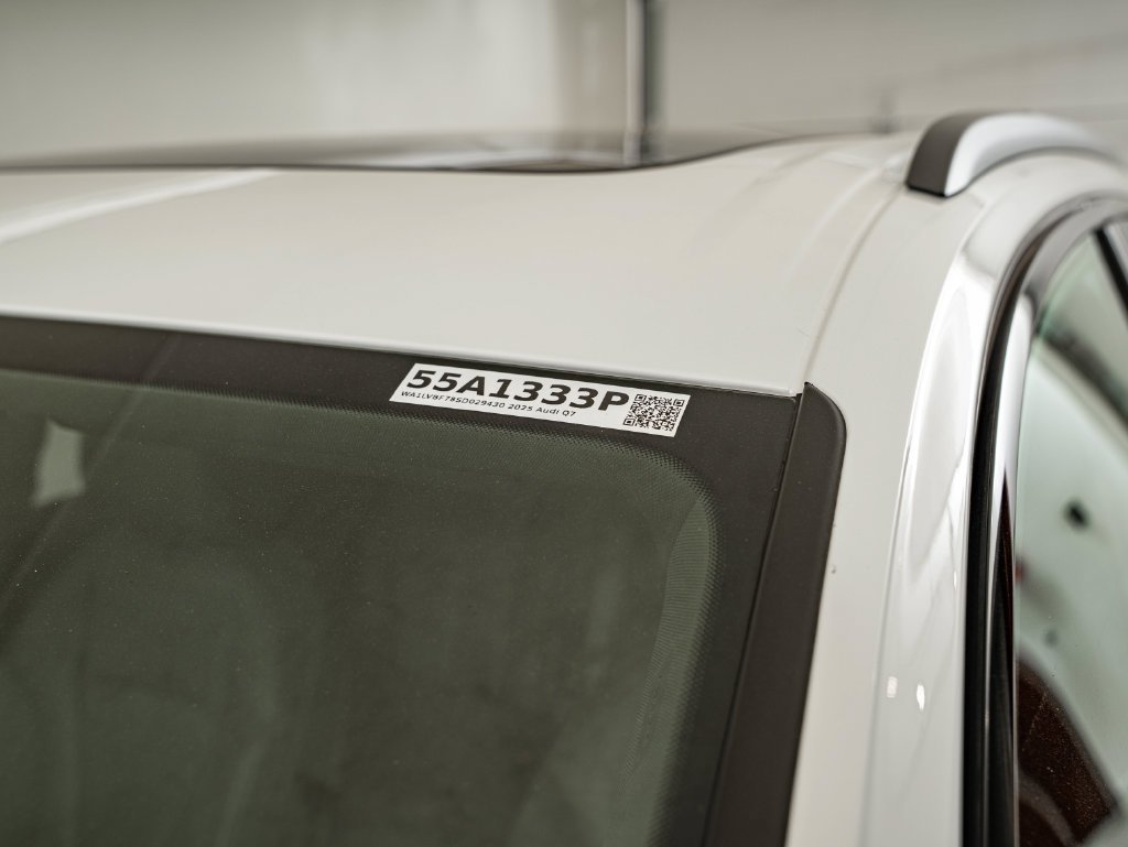 Used 2025 Glacier White Metallic Audi 55 Premium Plus image 9