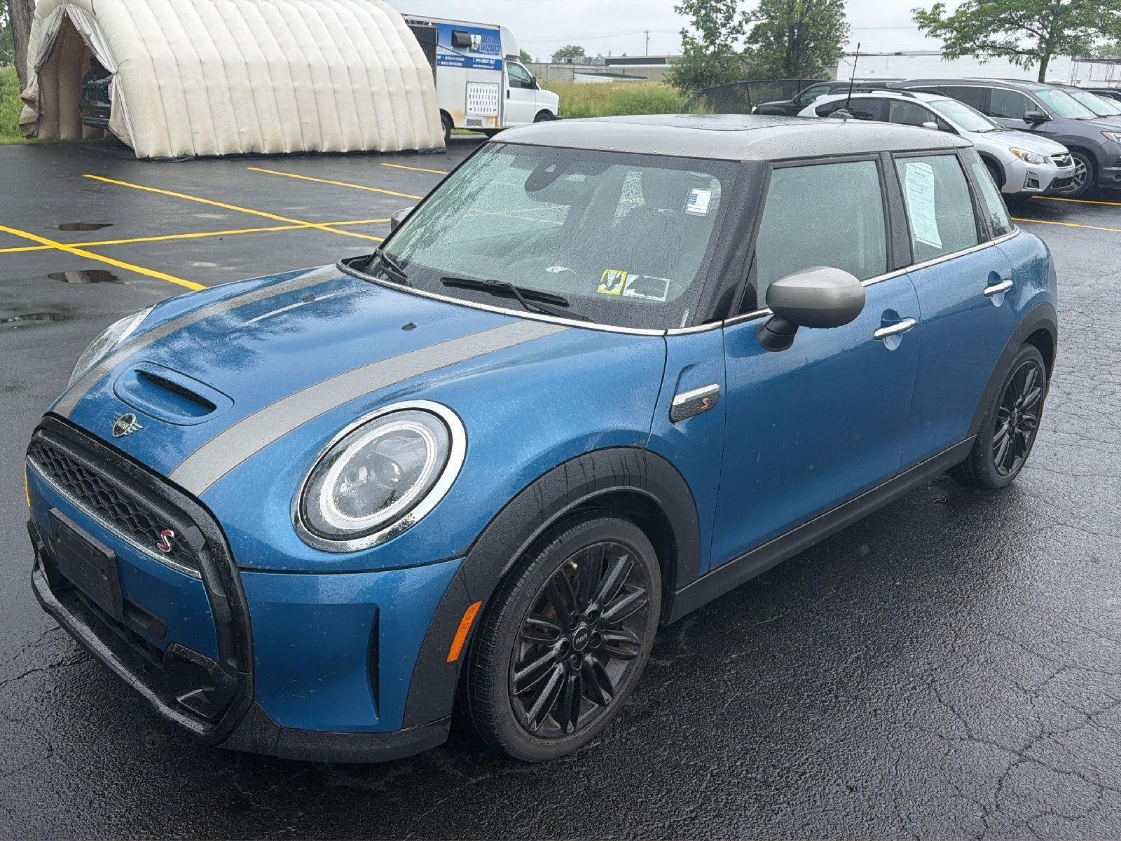 Used 2024 Island Blue Metallic MINI Cooper S image 2