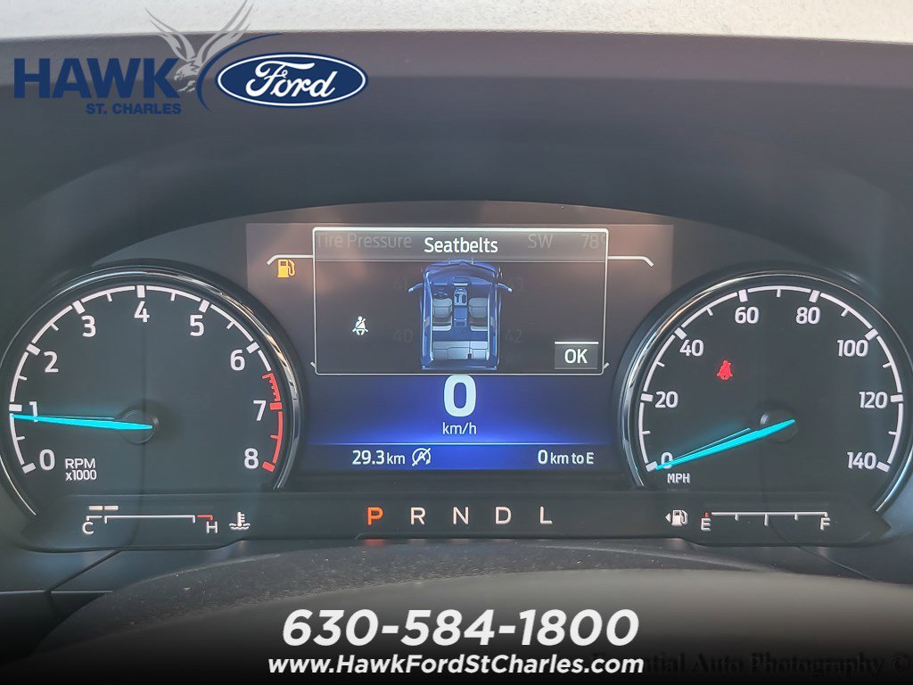 Used 2024 Shadow Black Ford LARIAT Advanced image 12