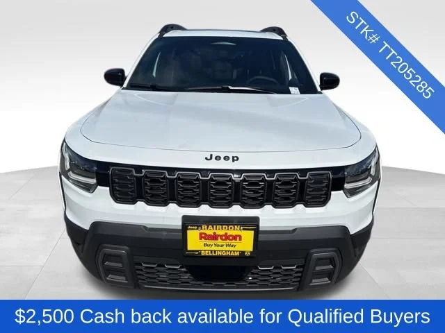 New 2026 Bright White Clear-Coat Exterior Paint Jeep Limited image 2