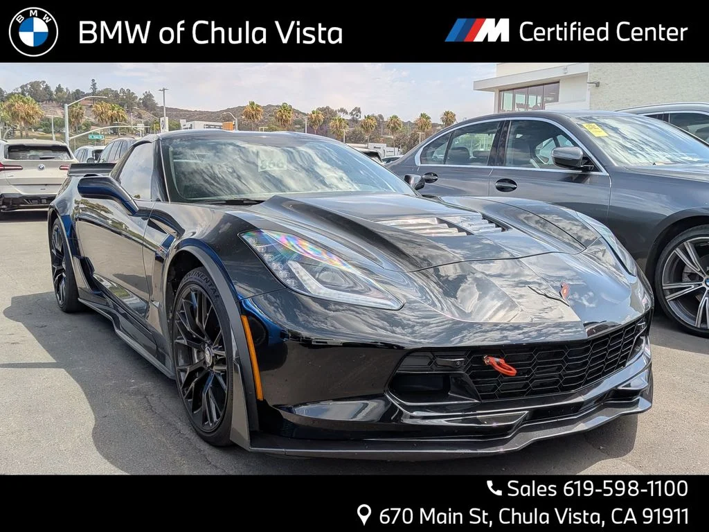 Used 2017 Black Chevrolet Z06 image 1