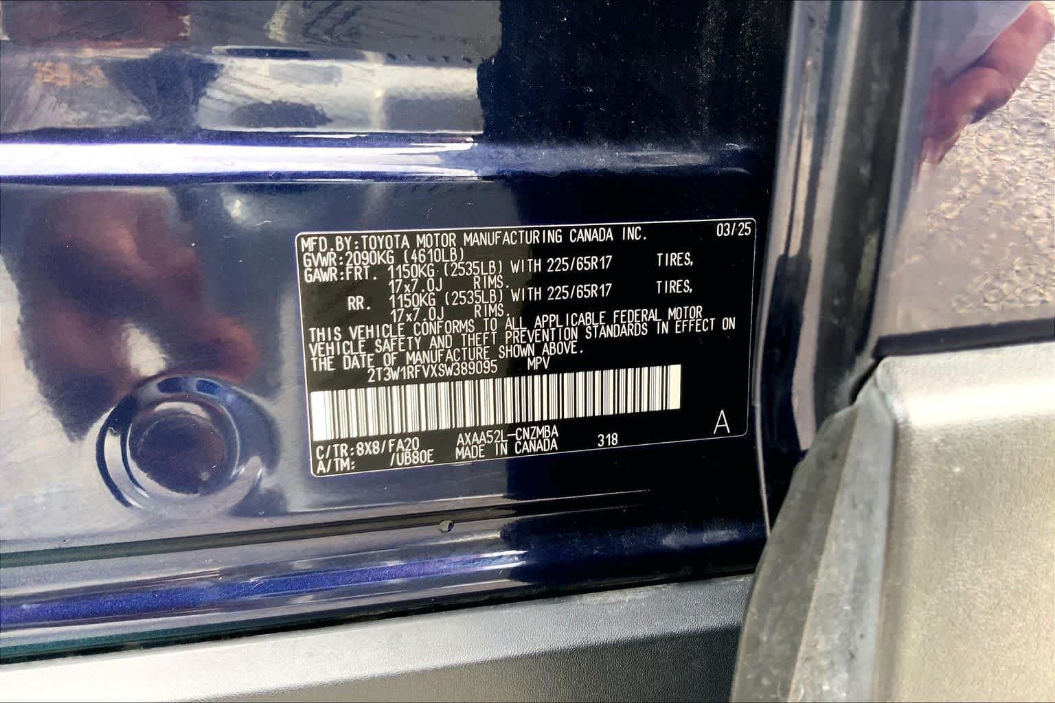 Used 2025 Blueprint Toyota XLE image 70