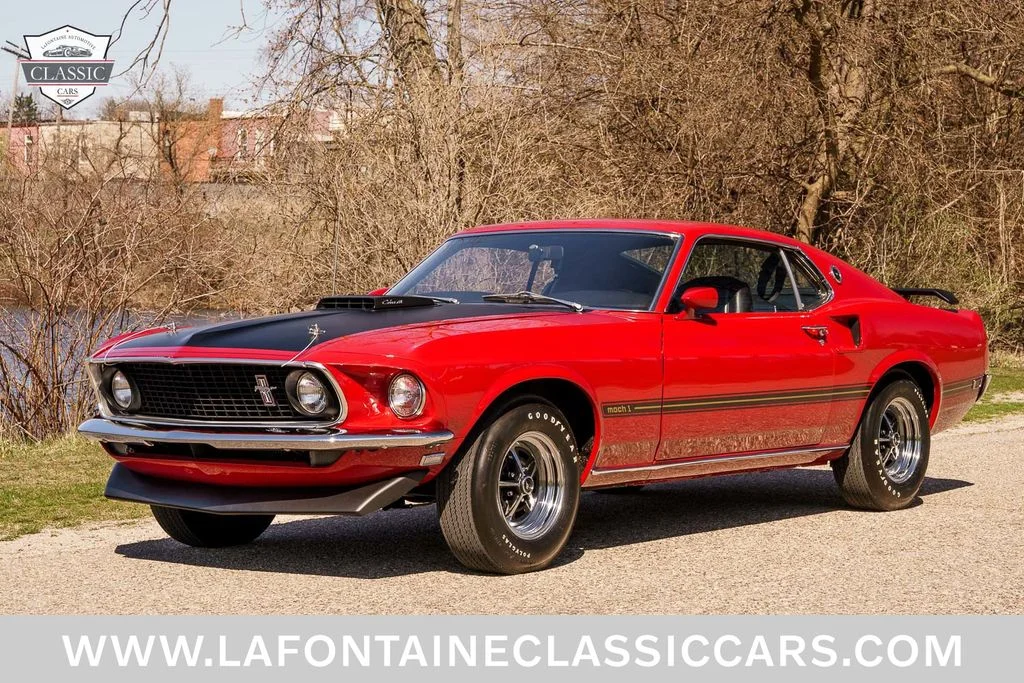 Used 1969 Red Ford Mach 1 image 6