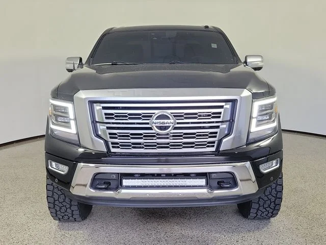Used 2021 Black Nissan Platinum Reserve image 3