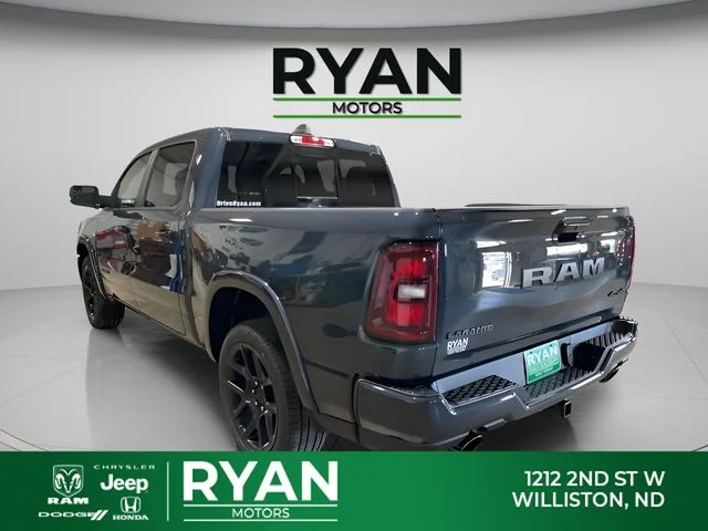 New 2026 Forged Blue Metallic Exterior Paint RAM Laramie image 5
