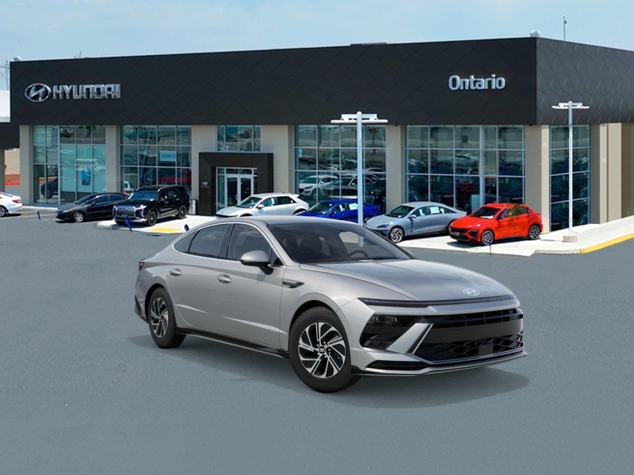 New 2026 Silver Hyundai Blue image 2