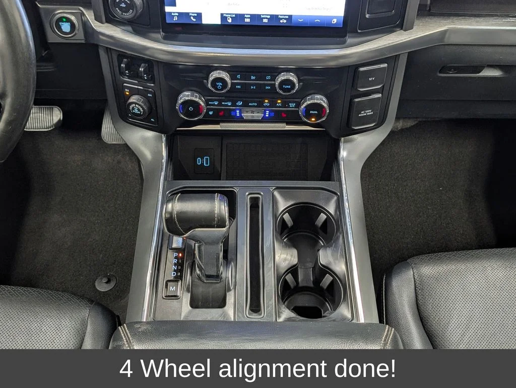 Used 2022 Antimatter Blue Metallic Ford Lariat image 6