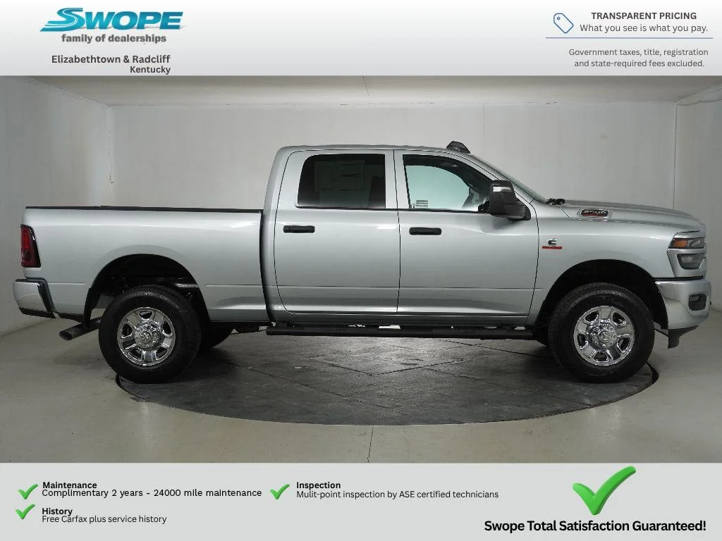 New 2026 Silver-Zynith Exterior Paint RAM Tradesman image 2