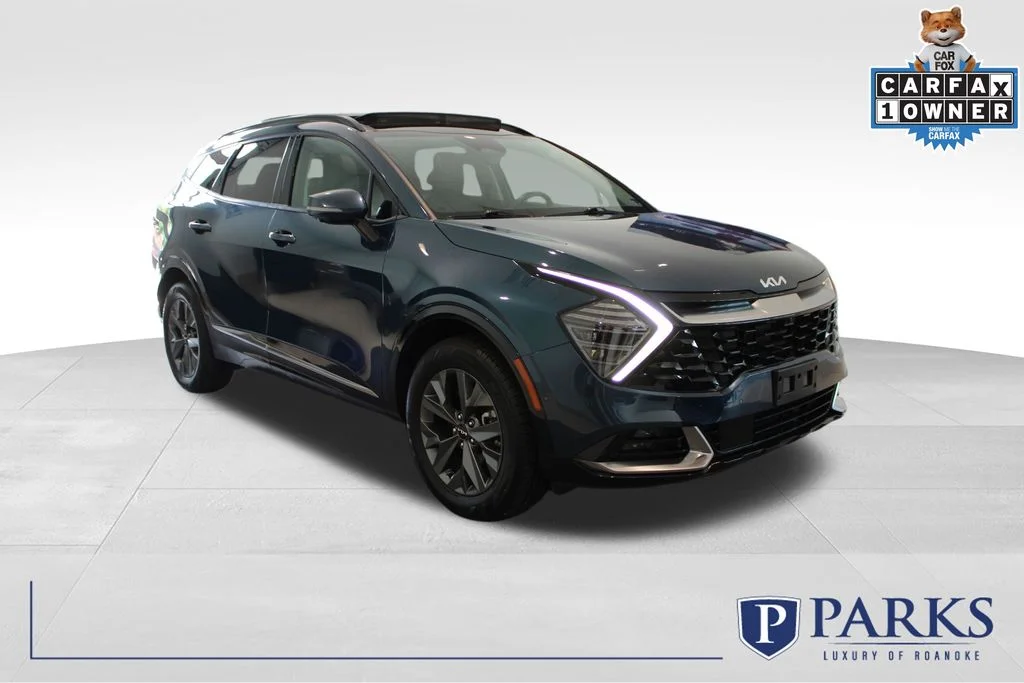 Used 2023 Blue Kia SX-Prestige image 1
