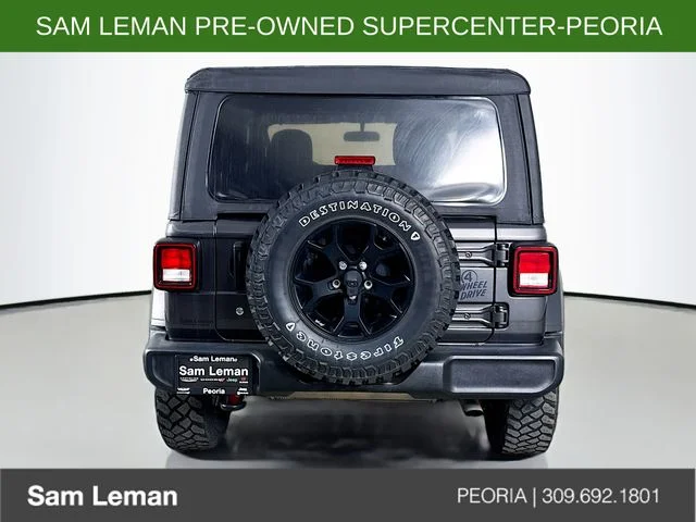 Used 2020 Gray Jeep Sport image 6