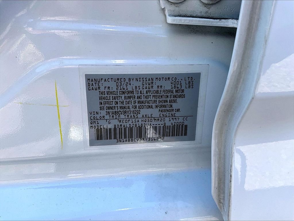 Certified Used 2024 White Nissan SV image 34