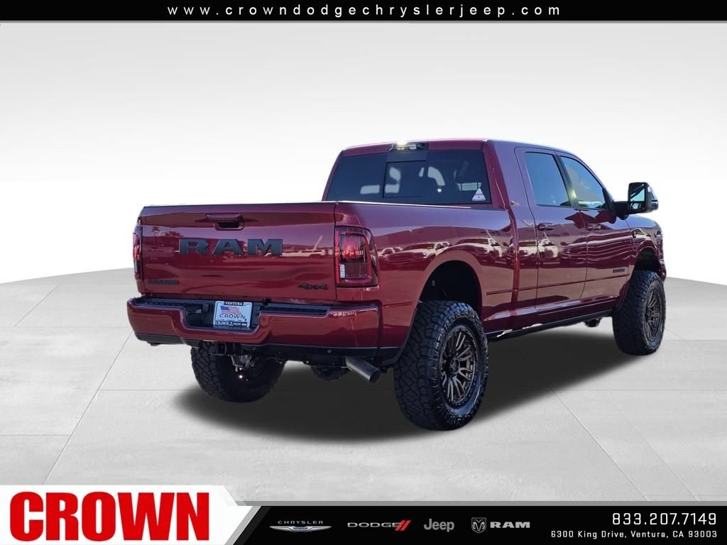 New 2026 Molten Red Pearl-Coat Exterior Paint RAM Laramie image 5