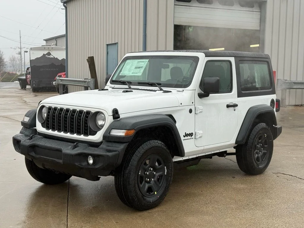 New 2026 Bright White Clear-Coat Exterior Paint Jeep Sport image 3