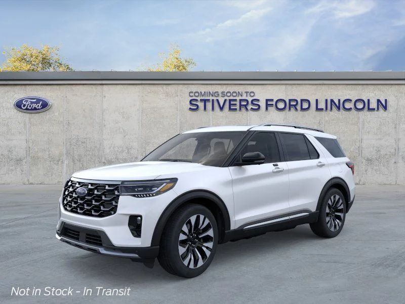 New 2026 White Ford Platinum image 1
